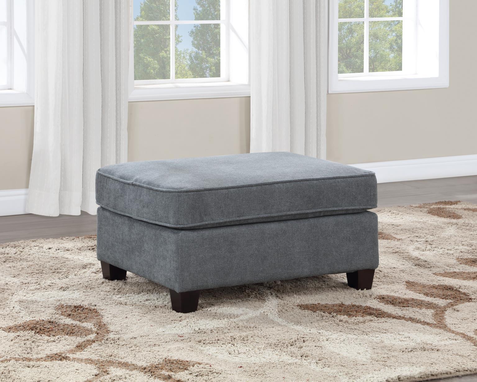 U279 - Ottoman - Gray - Stylish Home Furniture