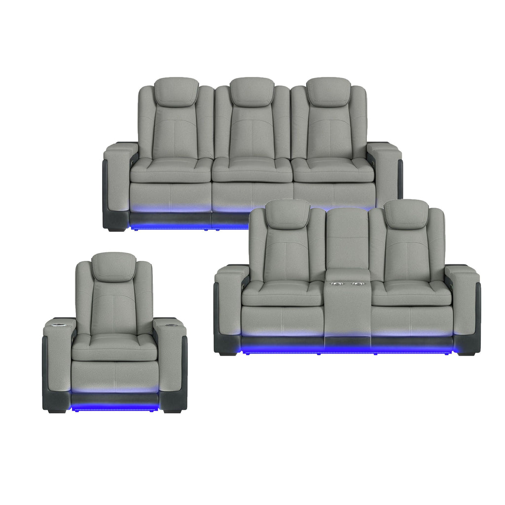 Lantana - Living Room Set - Charcoal - Stylish Home Furniture