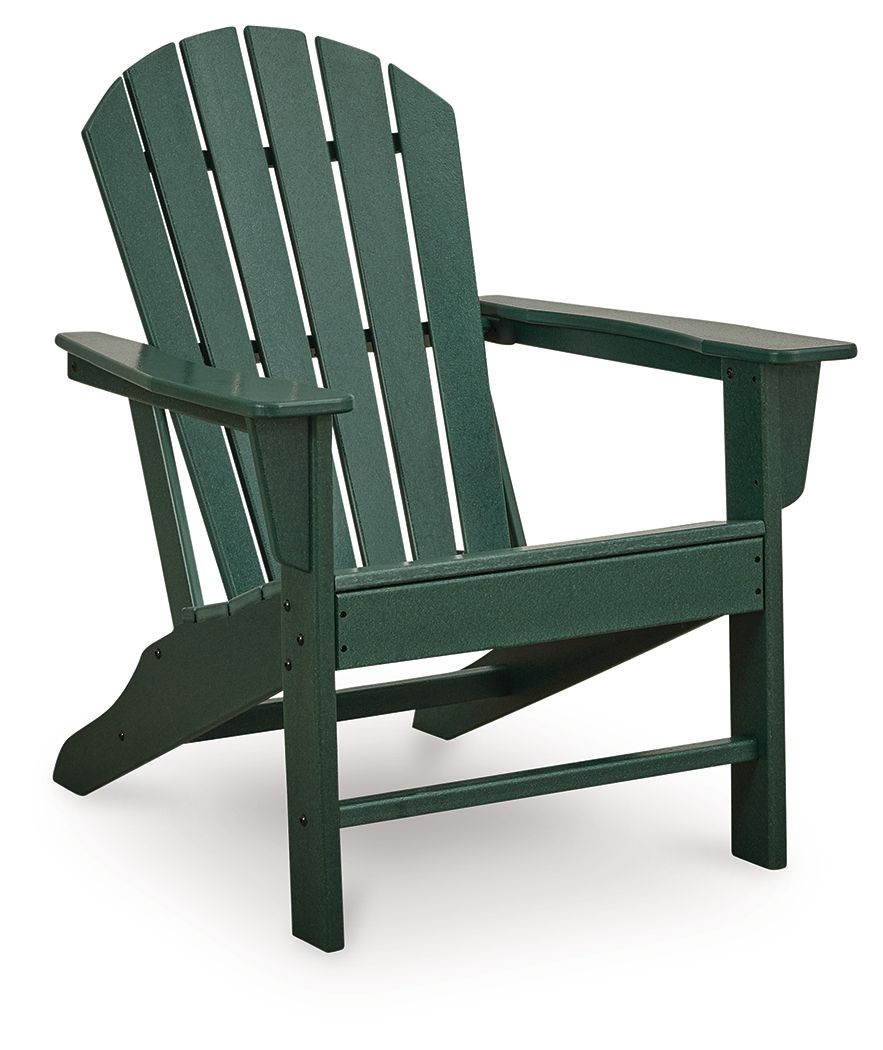 Sundown Shores - Adirondack Chair - Green - Stylish Home Furniture