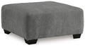 Birkdale Court - Oversized Accent Ottoman - Gray - Stylish Home Furniture
