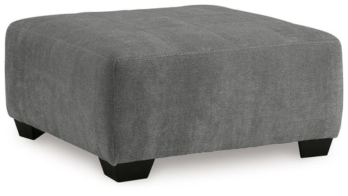 Birkdale Court - Oversized Accent Ottoman - Gray - Stylish Home Furniture
