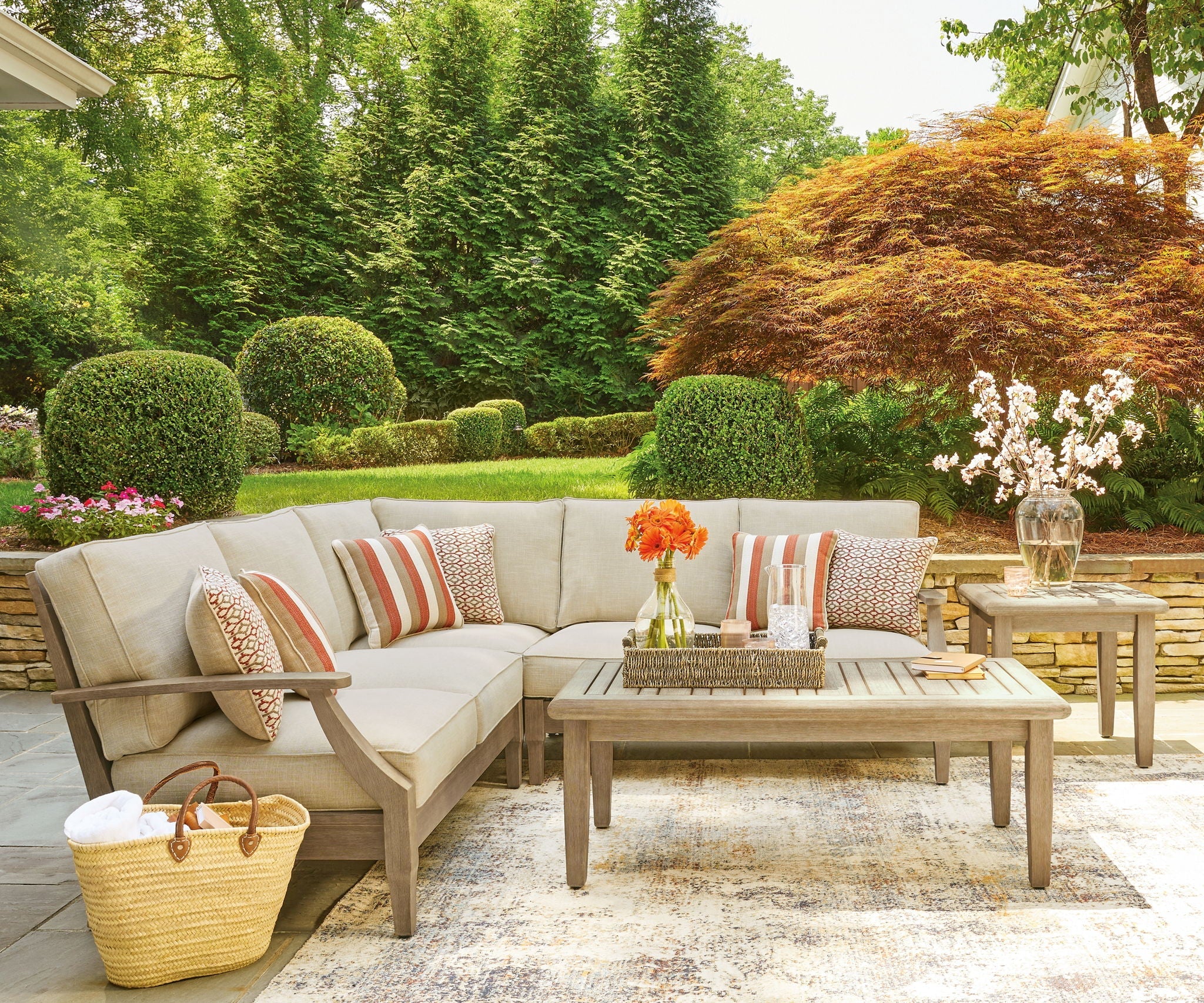 Clare View - Outdoor Sectional - Stylish Home Furniture
