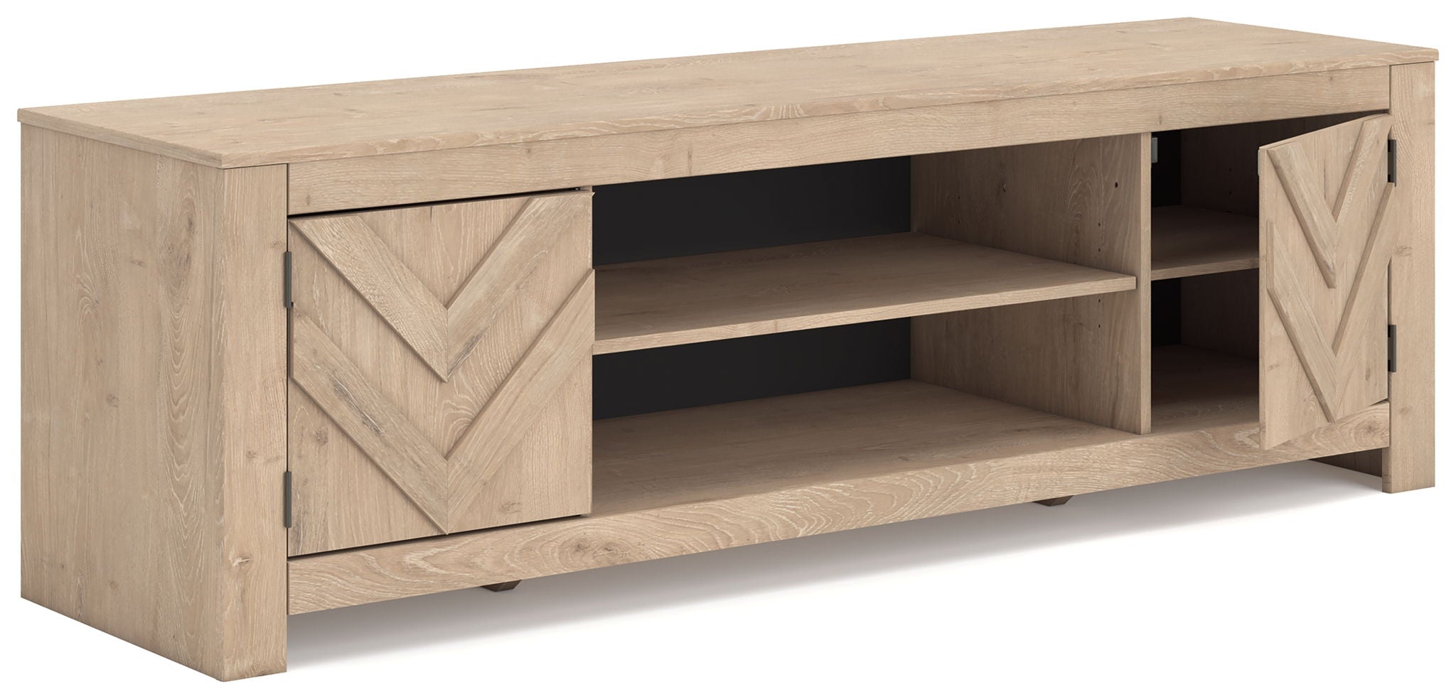Cayboni - LG TV Stand With Fireplace Option - Stylish Home Furniture