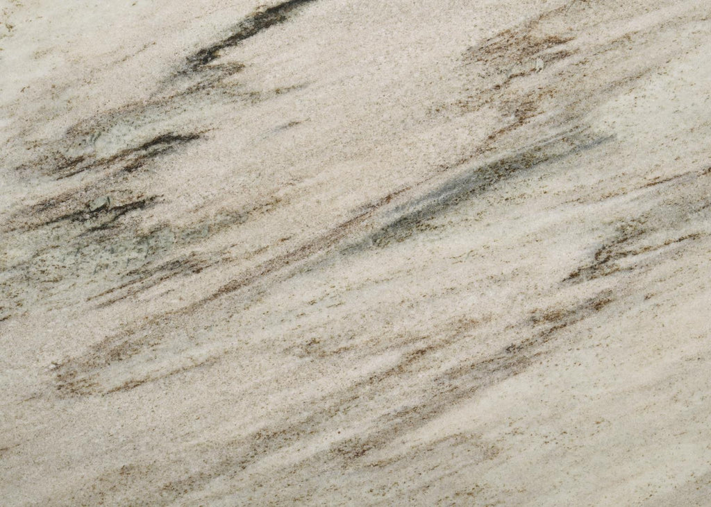 D070 - Oak Rectangular Dining Table With Marble Top - Golden Sand - Stylish Home Furniture