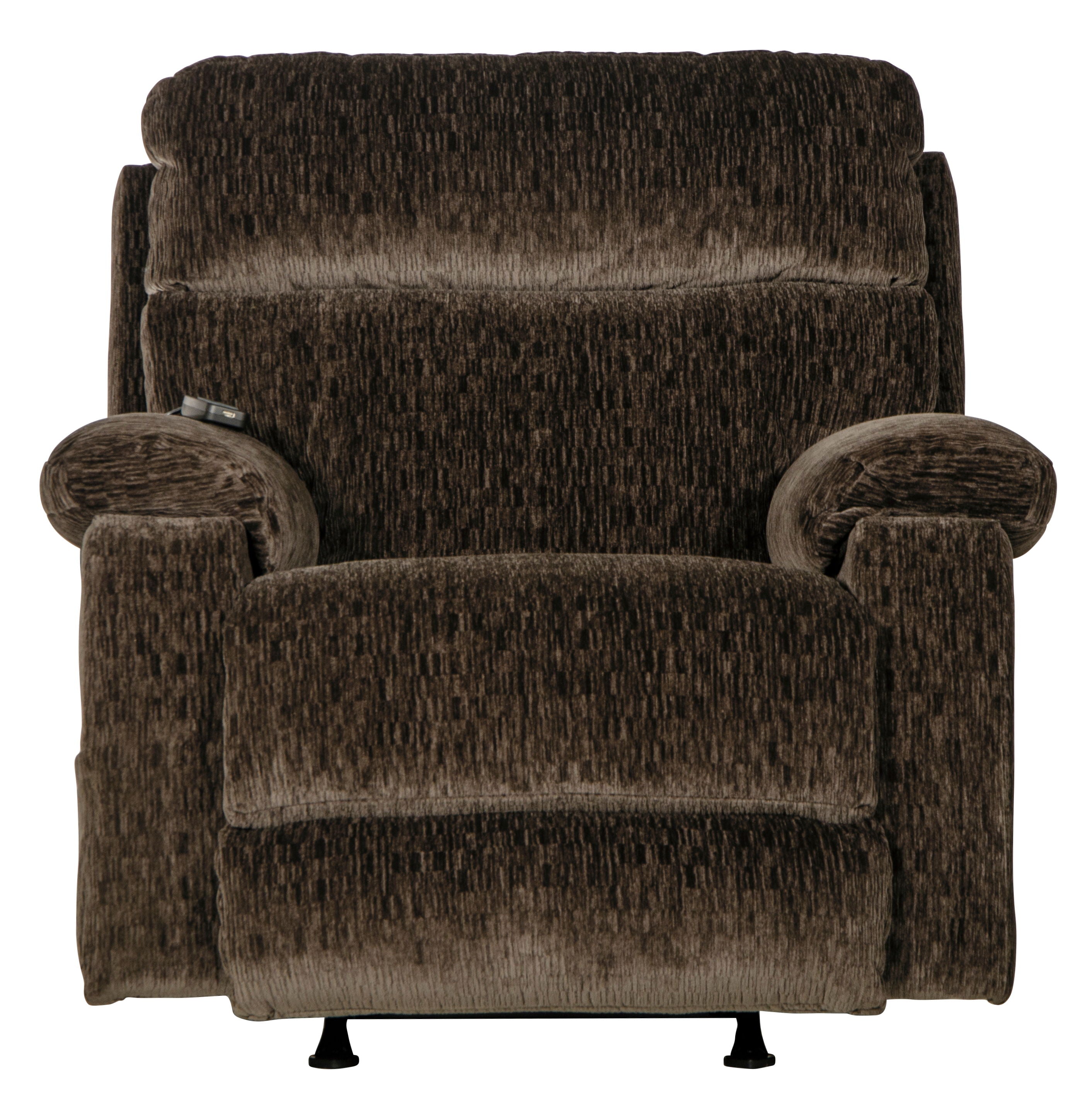 Refresher - Power Headrest Power Rocker Recliner With CR3 Heat / Massage / Lumbar - Stylish Home Furniture