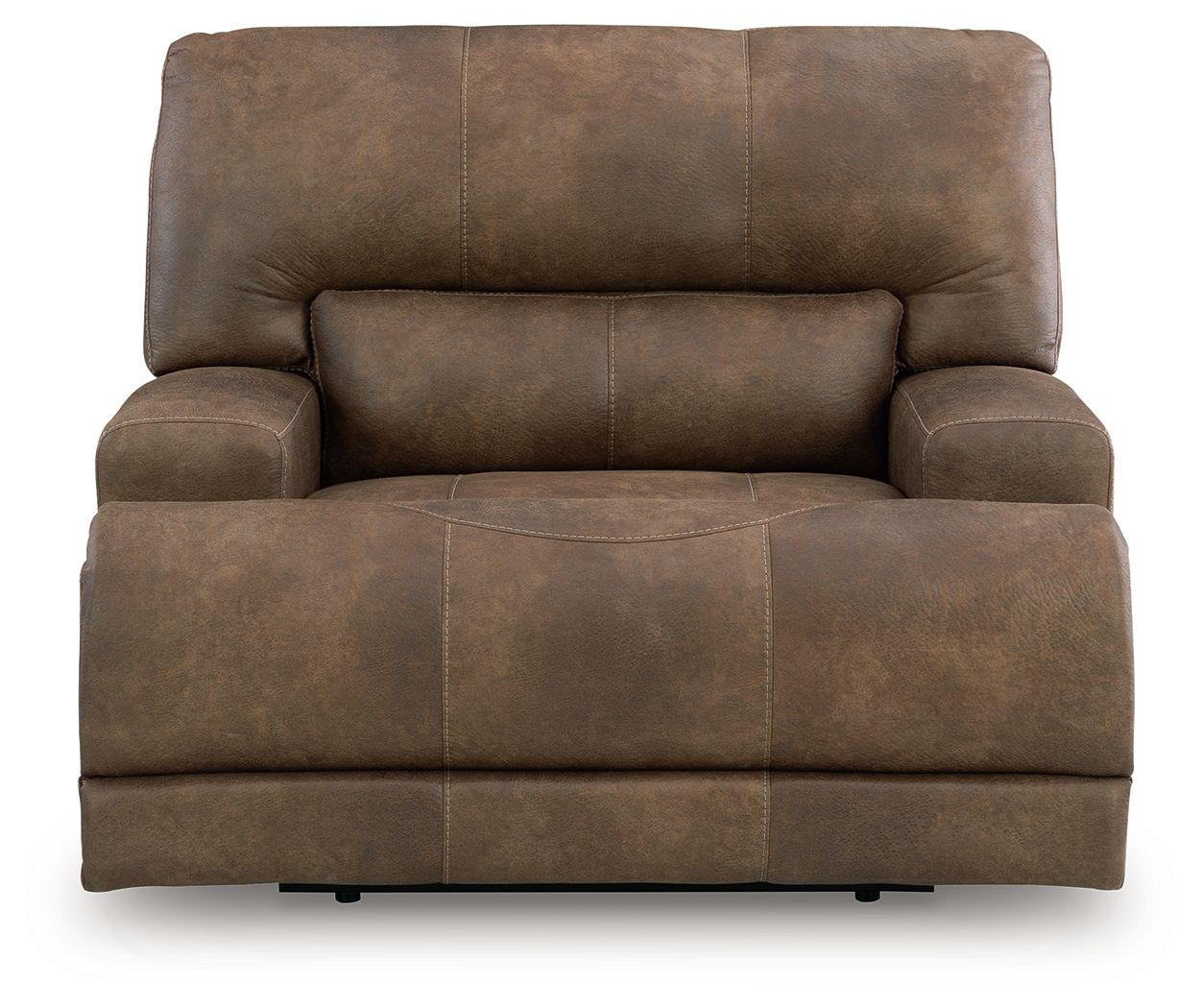 Beckley Place - Power Recliner With Adjustable Headrest - Earth - Stylish Home Furniture