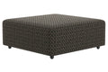 Royster - Castered Cocktail Ottoman - Walnut - Stylish Home Furniture