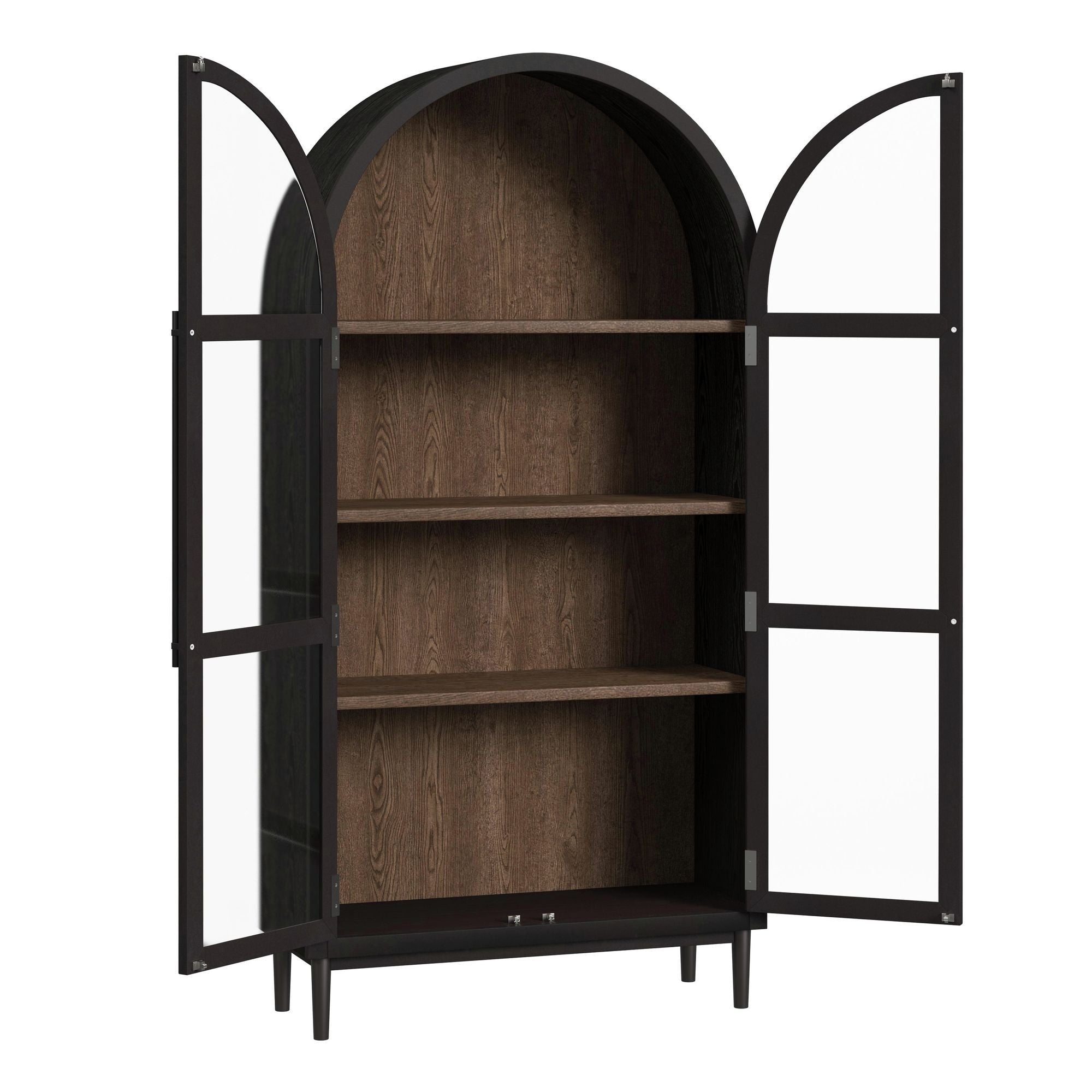 Santiago - Bookcase - Espresso Black - Stylish Home Furniture