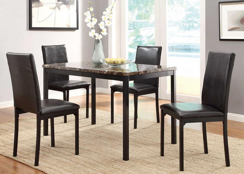 D275 - Dinette Table - Brown - Stylish Home Furniture
