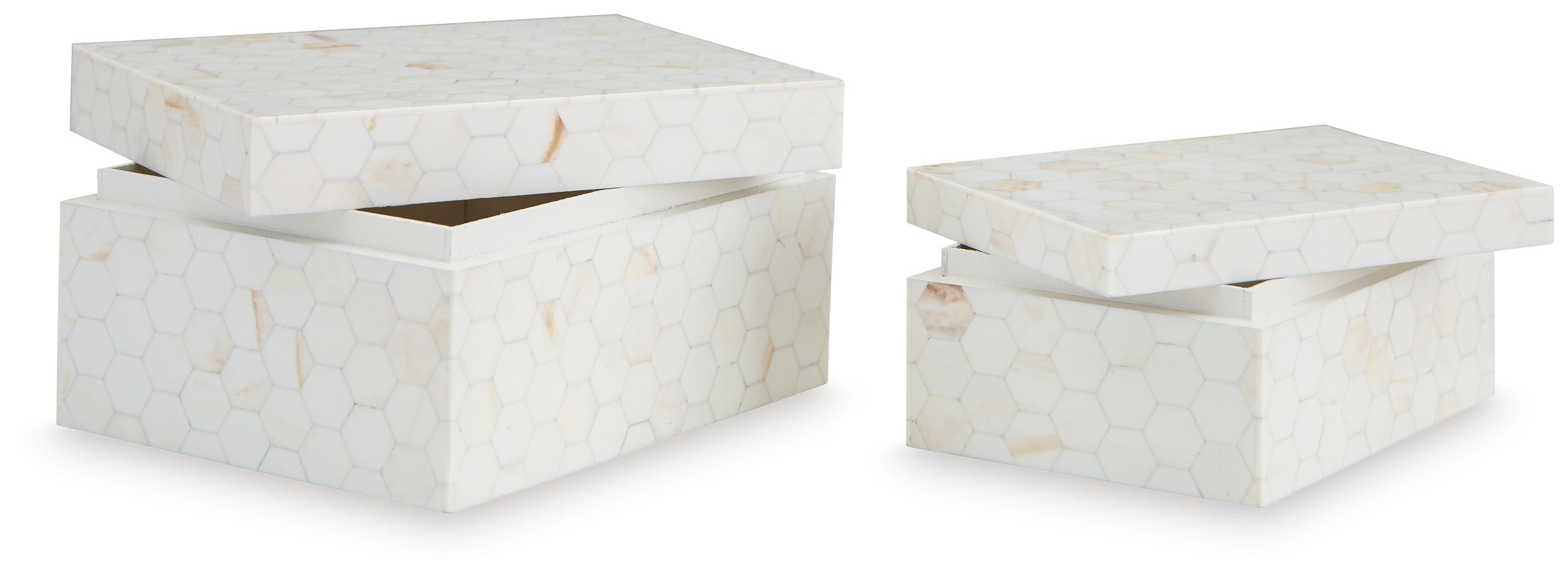 Aldenburg - Box Set (Set of 2) - Cream - Stylish Home Furniture
