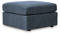 Modmax - Oversized Accent Ottoman - Fabric - Ink - Stylish Home Furniture
