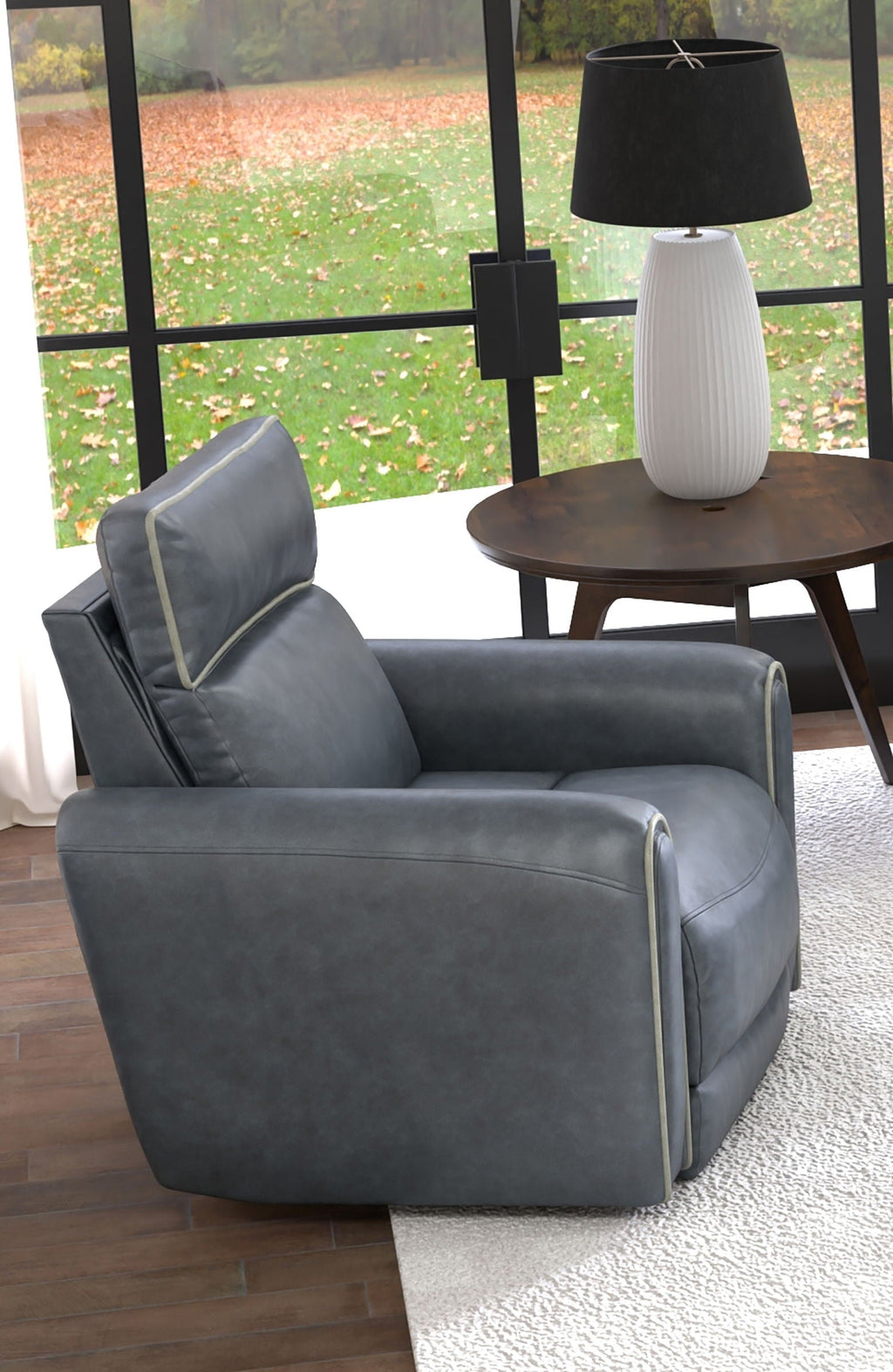 Nico - Power Headrest Wall Hugger Recliner - Stylish Home Furniture