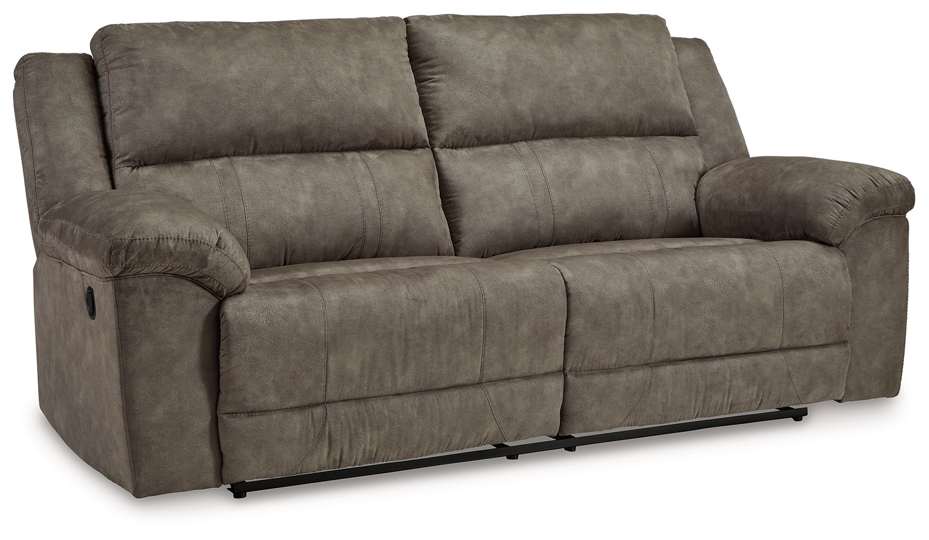 Laresview - 2 Seat Reclining Sofa - Fossil - Stylish Home Furniture