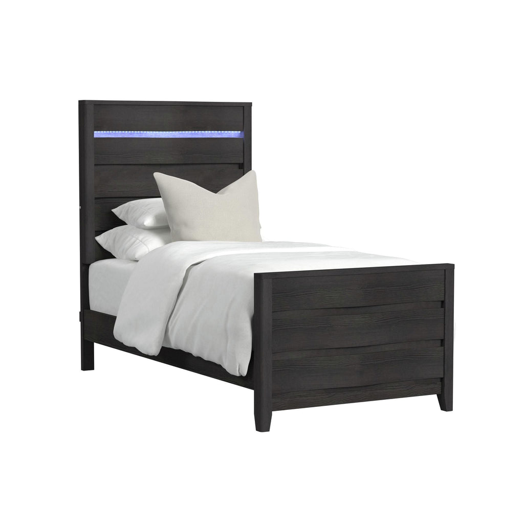 Tobias - Bedroom Set With LED - Stylish Home Furniture
