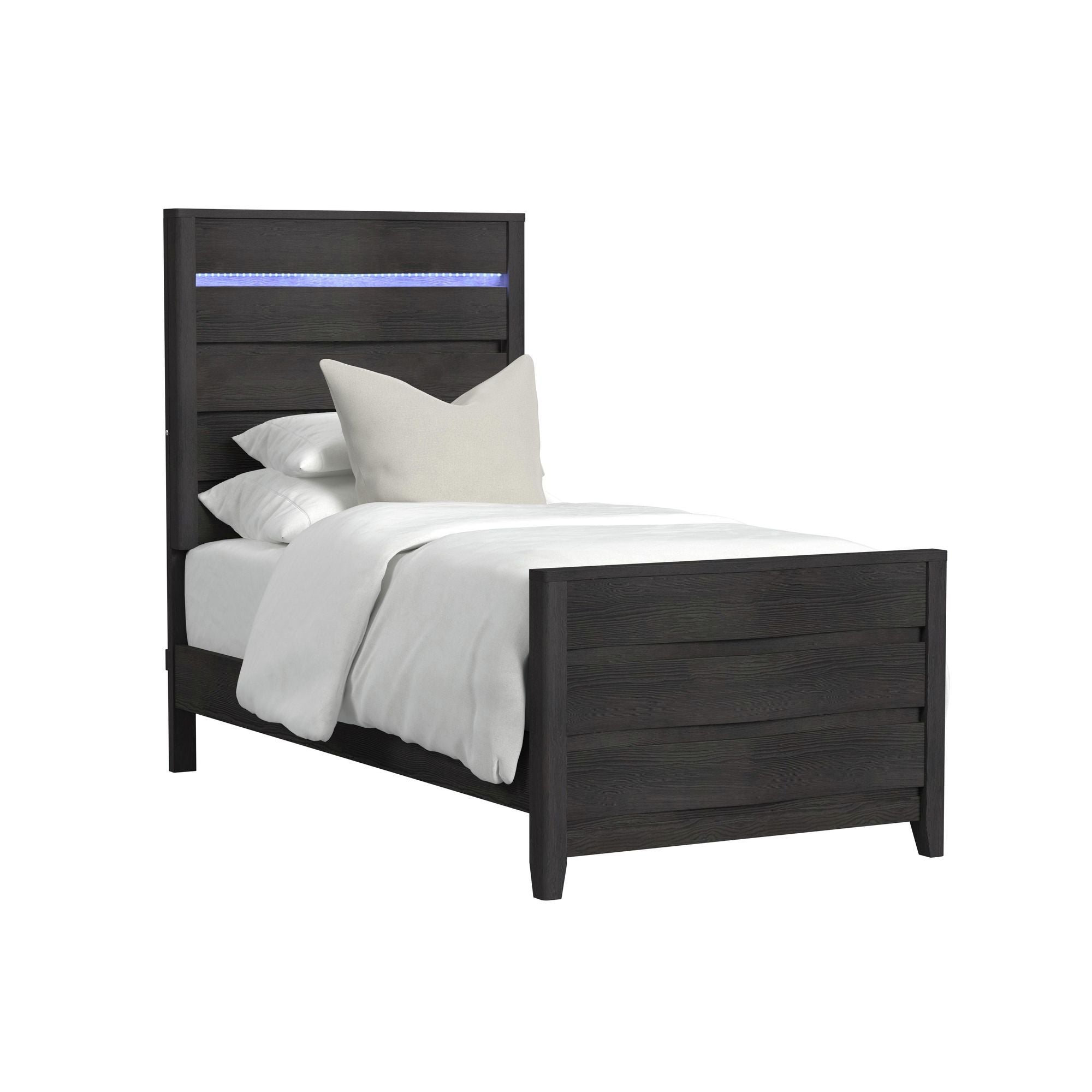 Tobias - Bedroom Set With LED - Stylish Home Furniture