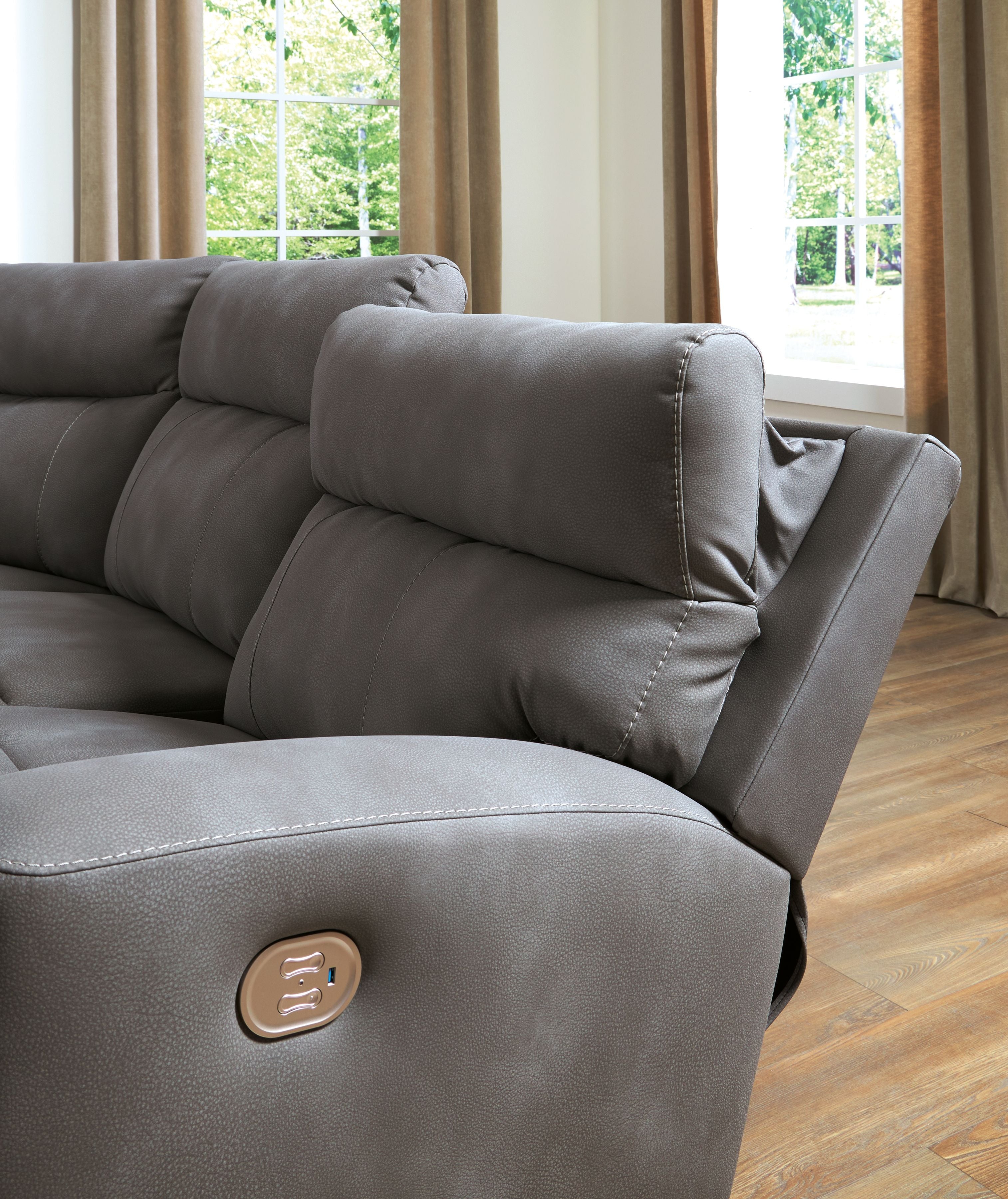Next-Gen Durapella - Reclining Sectional - Stylish Home Furniture