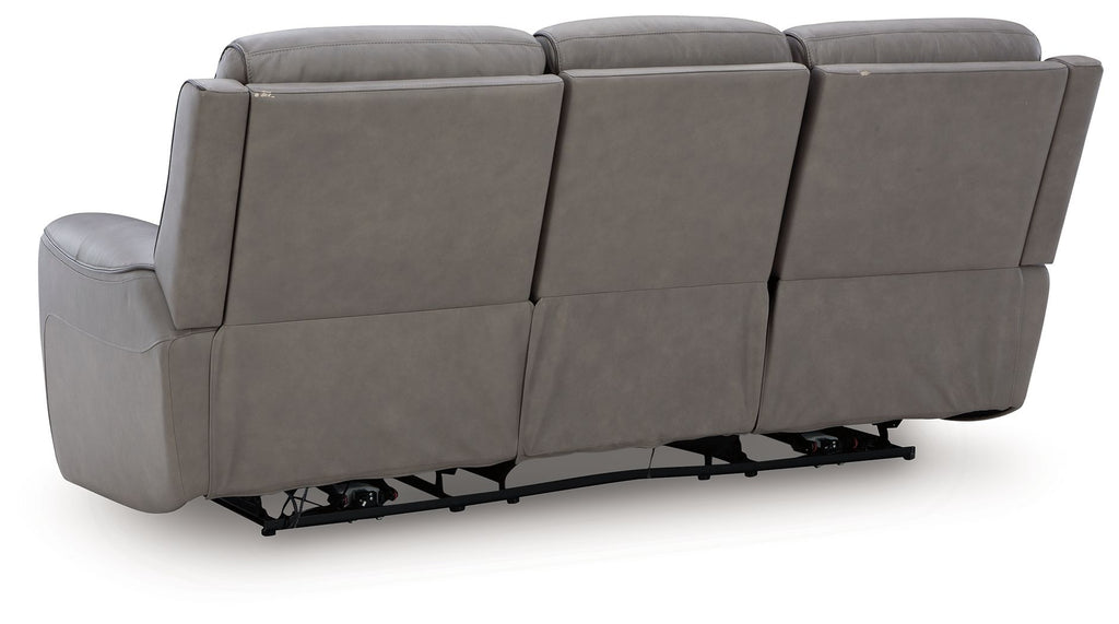 5Z-Comfort - Relaxation - Power Reclining Sofa With Adj Headrest - Stylish Home Furniture