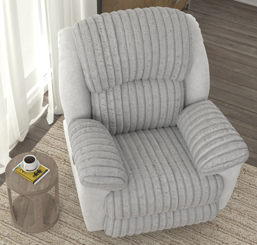 Shaggy - Power Lay Flat Recliner With Zero Gravity - Stylish Home Furniture