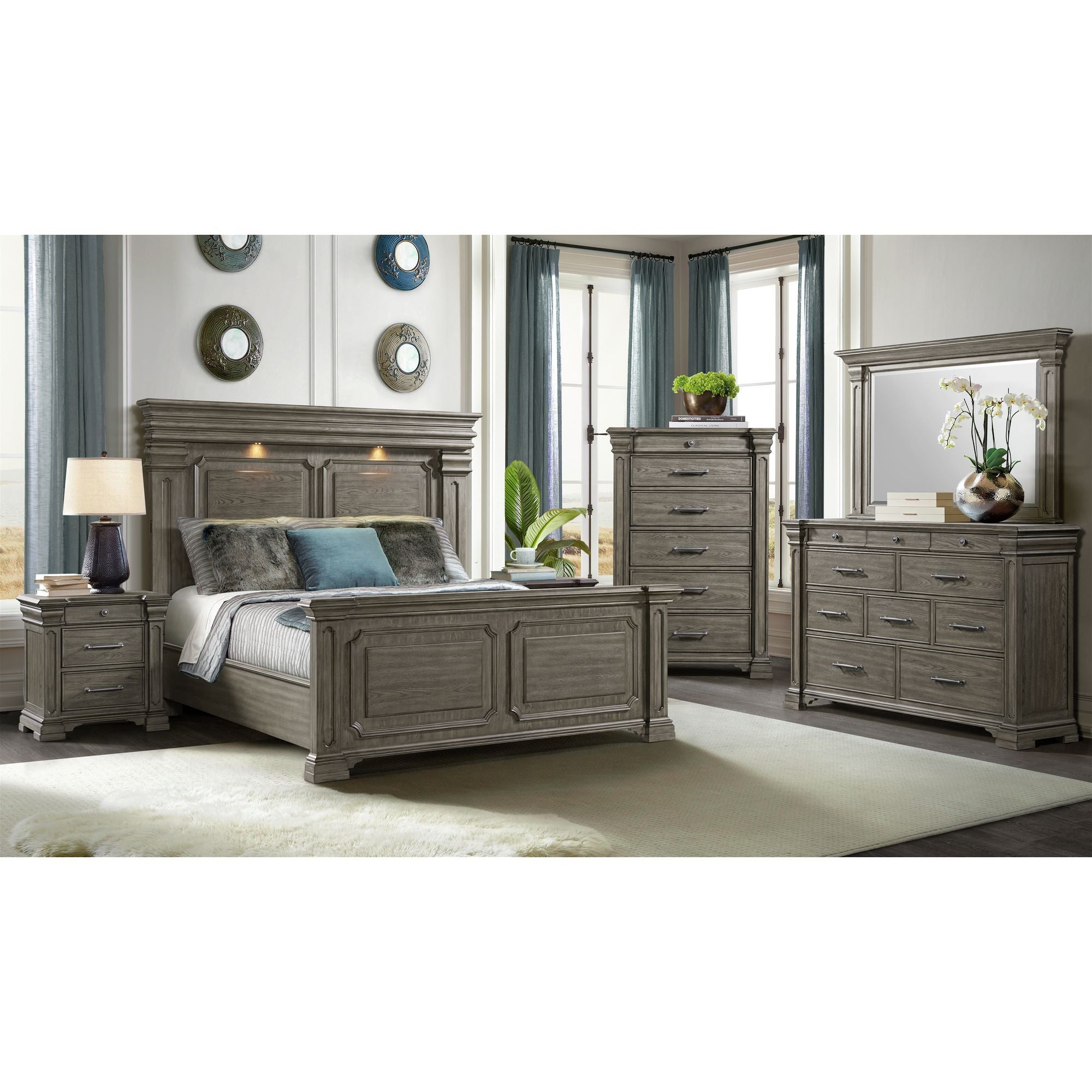 Kings Court - 10-Drawer Dresser - Stylish Home Furniture