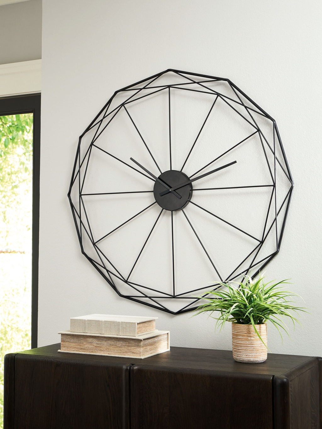 Arkthorne - Wall Clock - Black - Stylish Home Furniture