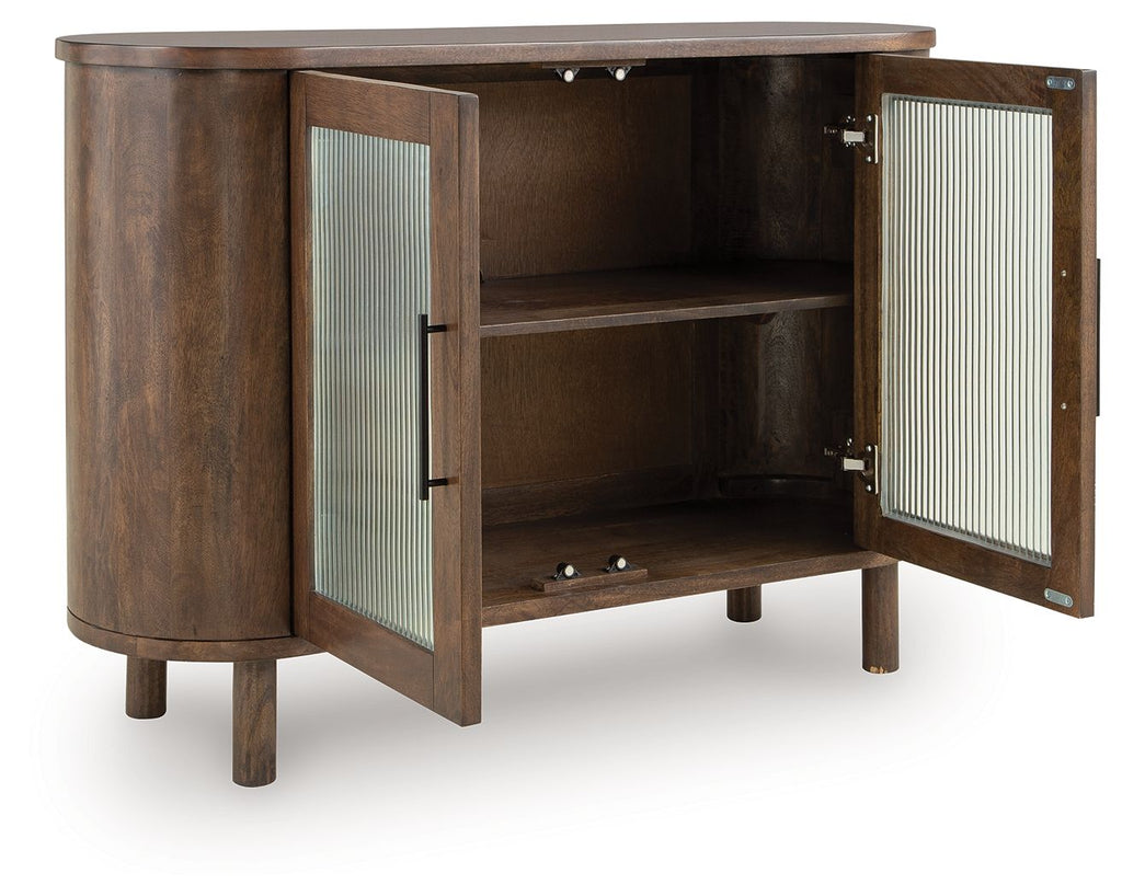 Mayridge - Accent Cabinet - Medium Brown - Stylish Home Furniture