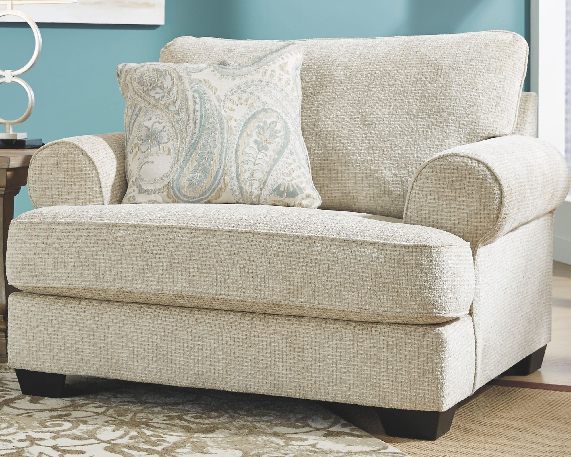 Monaghan - Chair and a Half - Sandstone - Stylish Home Furniture