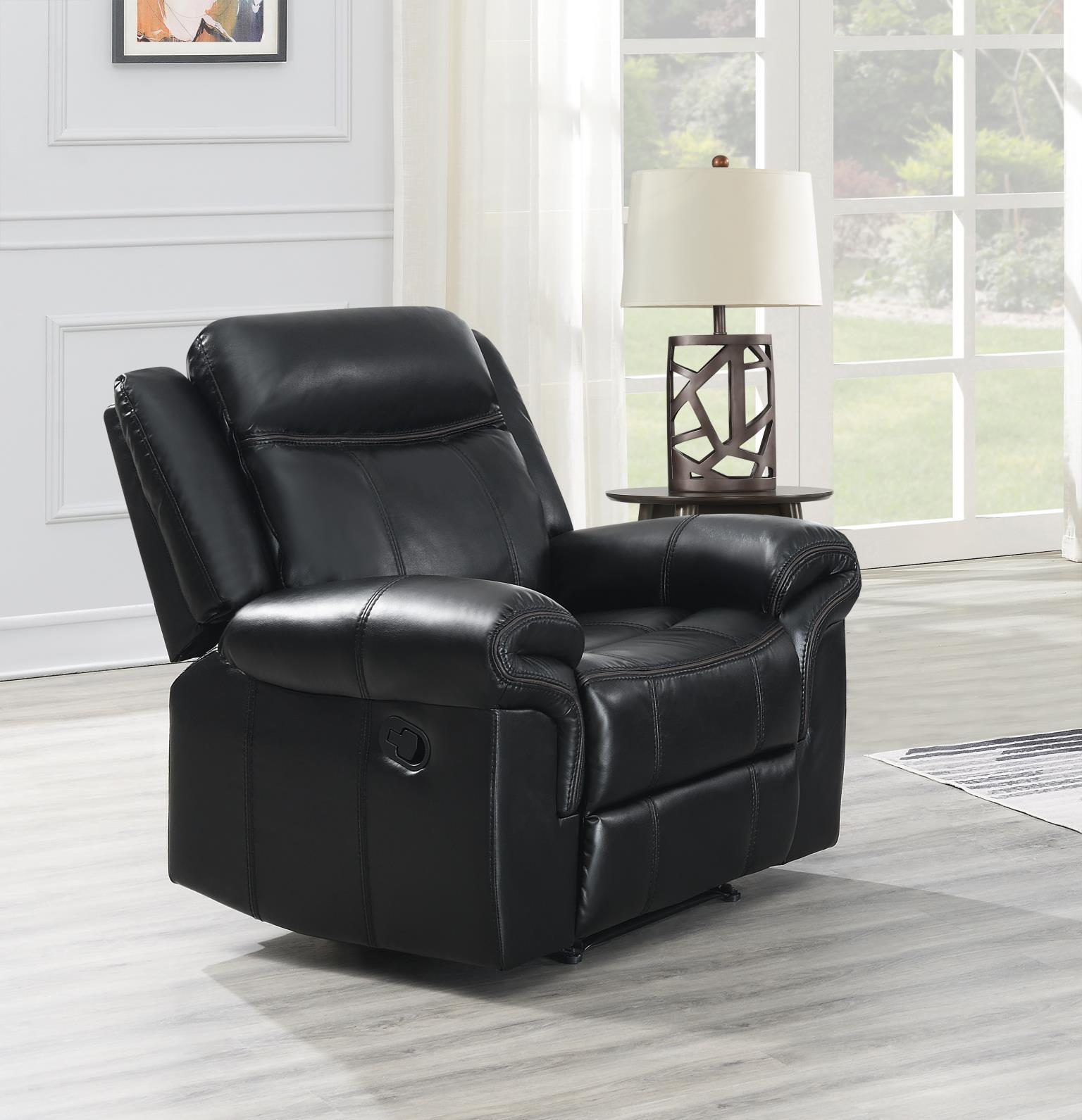 U105 - Motion Chair - Black - Stylish Home Furniture