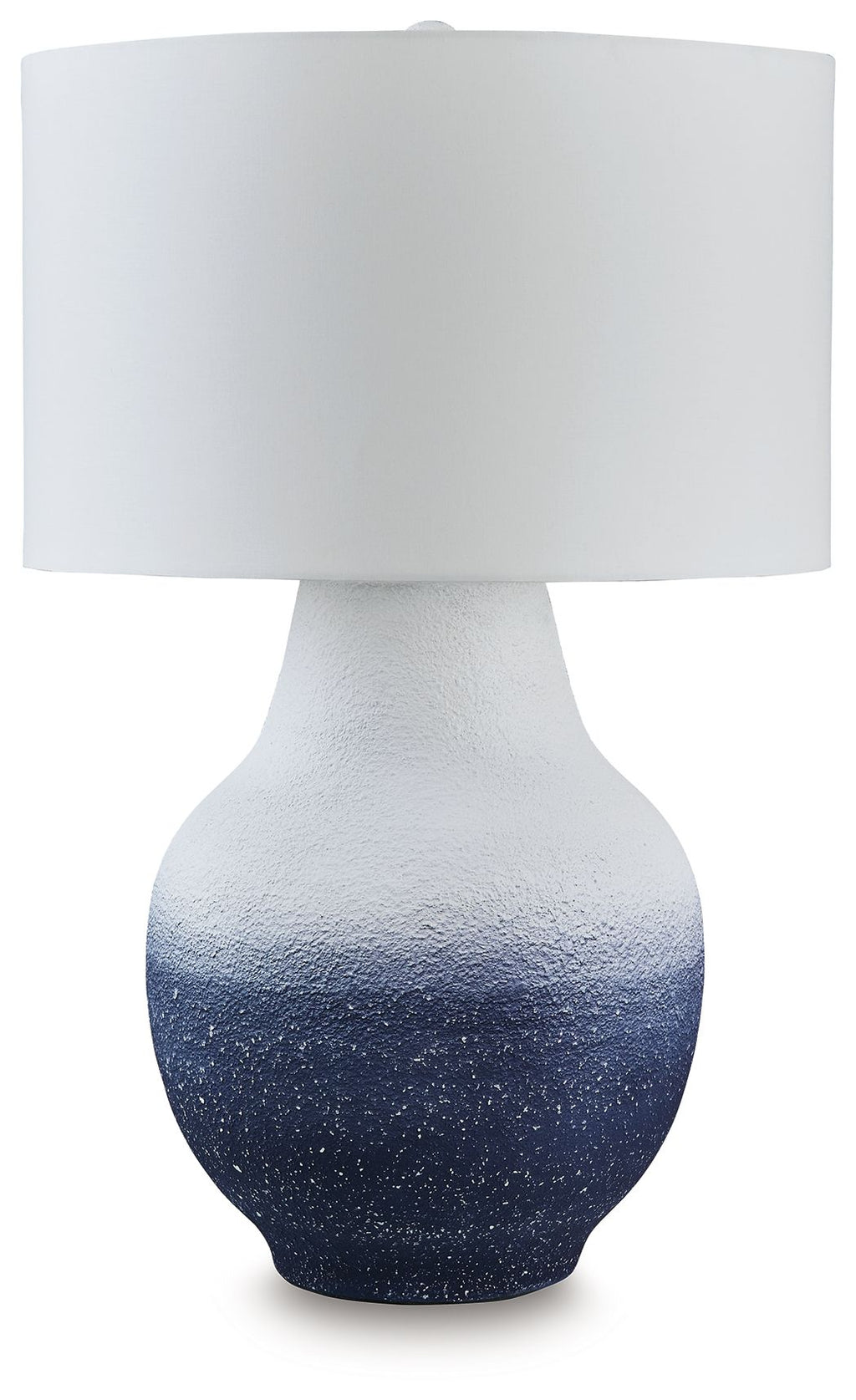 Dashland - Metal Table Lamp - White / Navy - Stylish Home Furniture