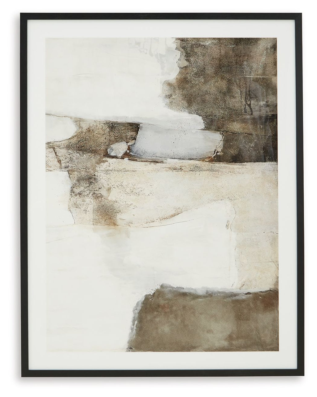 Aldricton - Wall Art - Brown / White - Stylish Home Furniture
