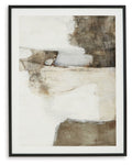 Aldricton - Wall Art - Brown / White - Stylish Home Furniture
