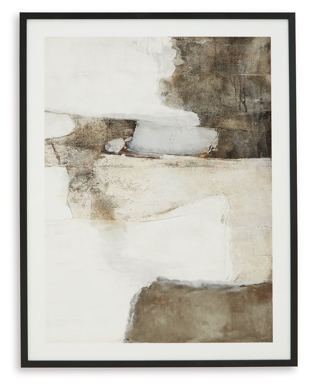 Aldricton - Wall Art - Brown / White - Stylish Home Furniture