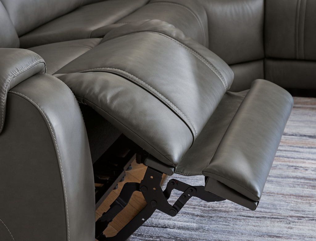 5Z - Pittson - Power Reclining Sectional - Stylish Home Furniture