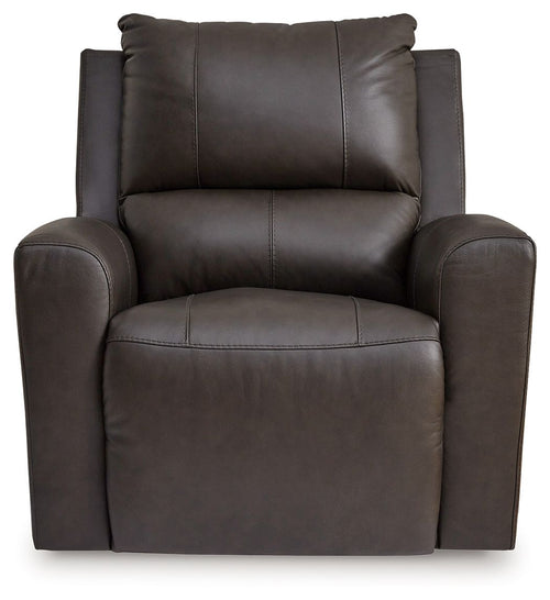 Boxmere - Power Rocker Recliner - Storm - Stylish Home Furniture