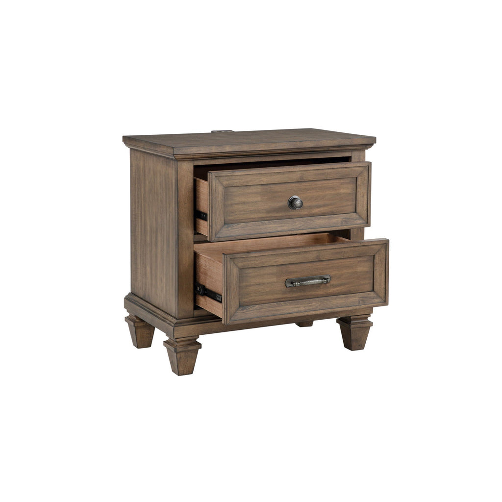 Mariana - Nightstand With USB - Stylish Home Furniture
