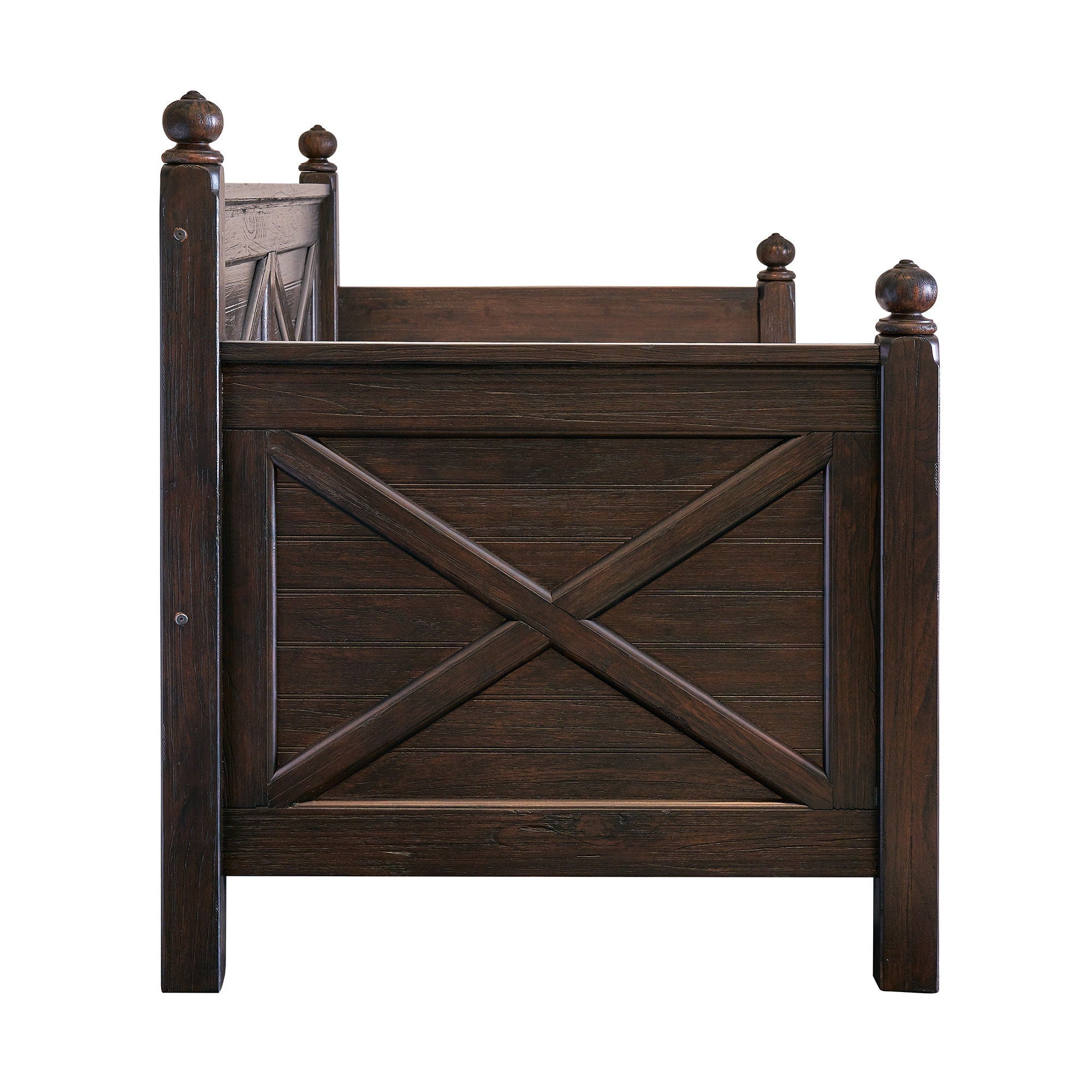 Sutherland - Twin Wood Daybed - Distressed Oak - Stylish Home Furniture
