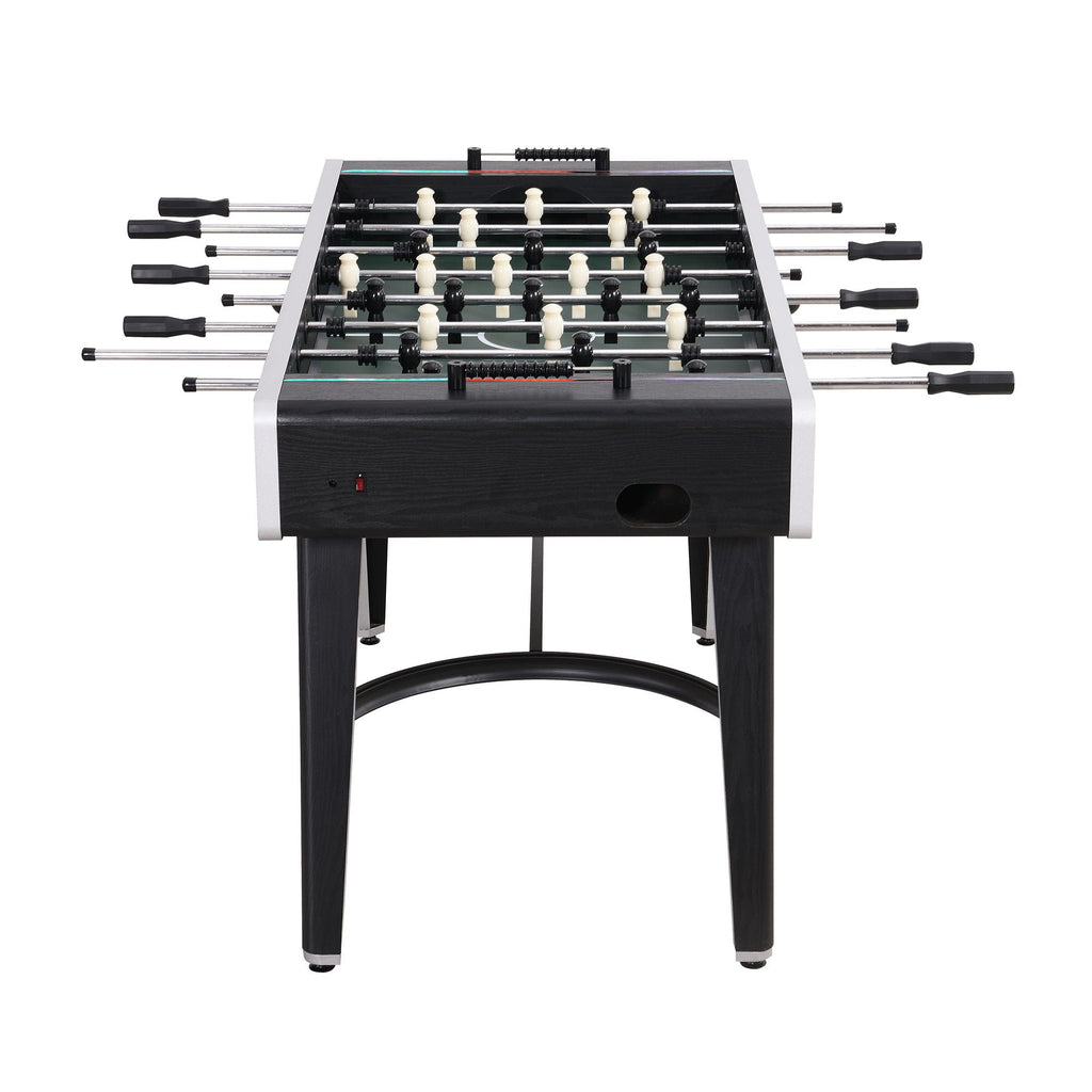 Amaya - Indoor Foosball With LED - Black - Stylish Home Furniture