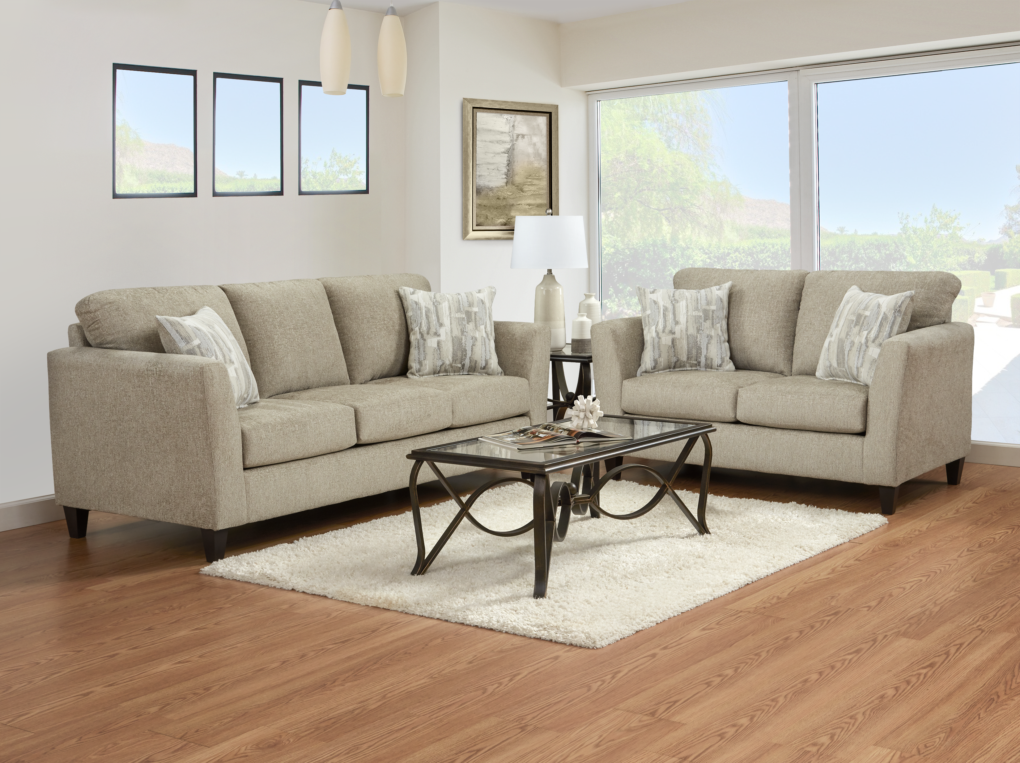 Madison Sofa & Loveseat Collection