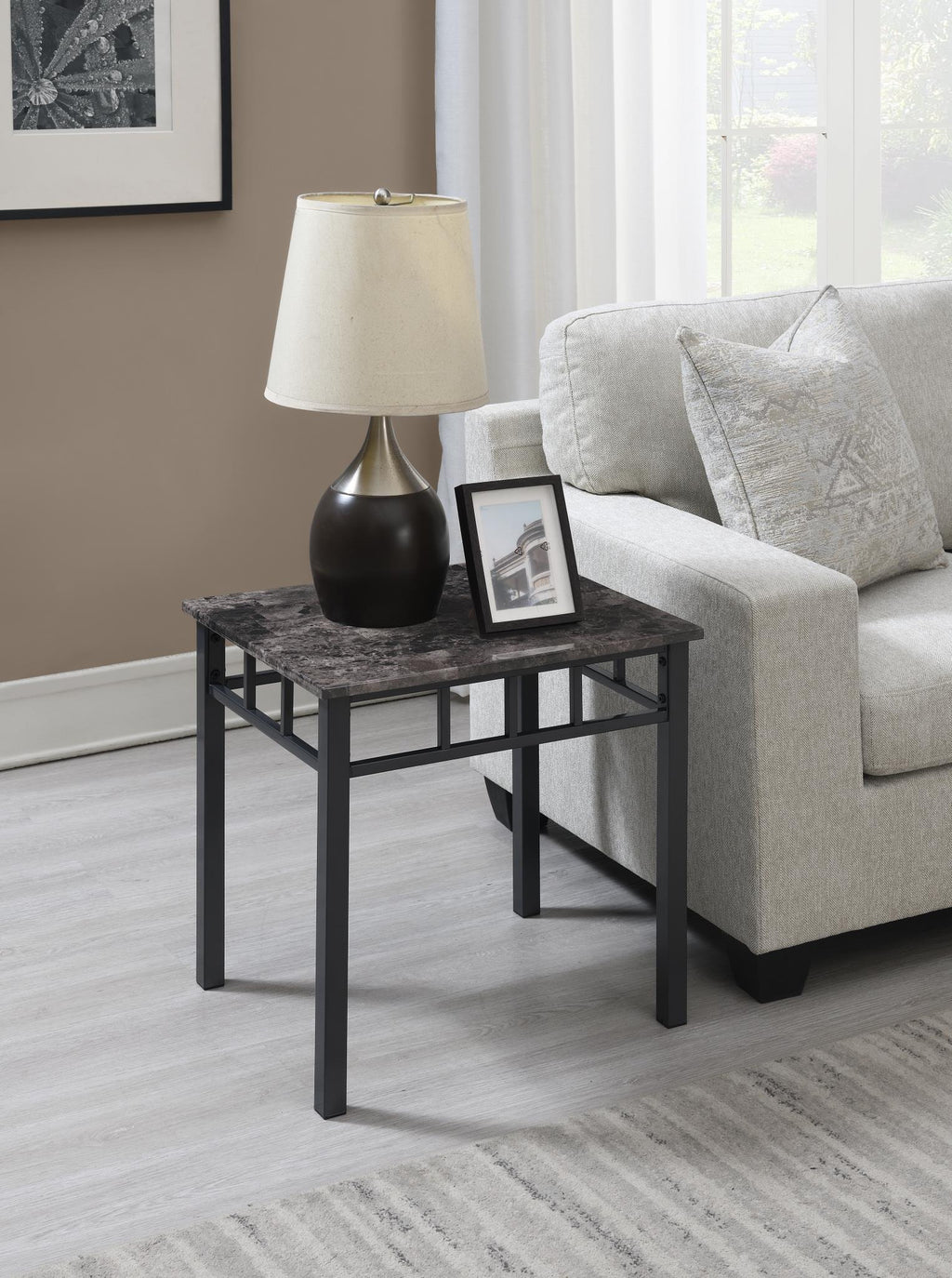 T761 - Table Set (Set of 3) - Gray - Stylish Home Furniture