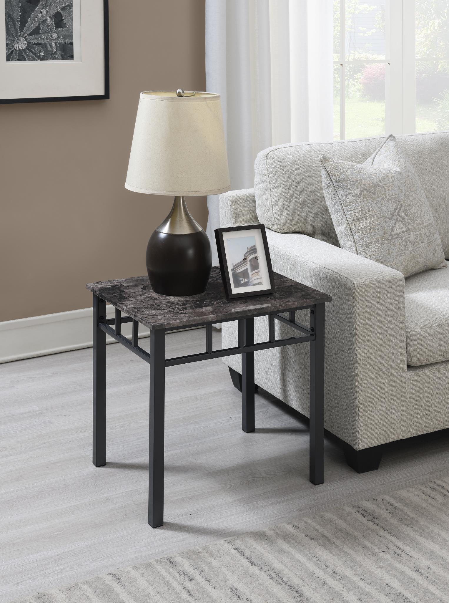 T761 - Table Set (Set of 3) - Gray - Stylish Home Furniture