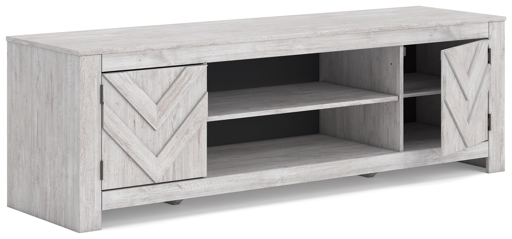 Cayboni - LG TV Stand With Fireplace Option - Stylish Home Furniture