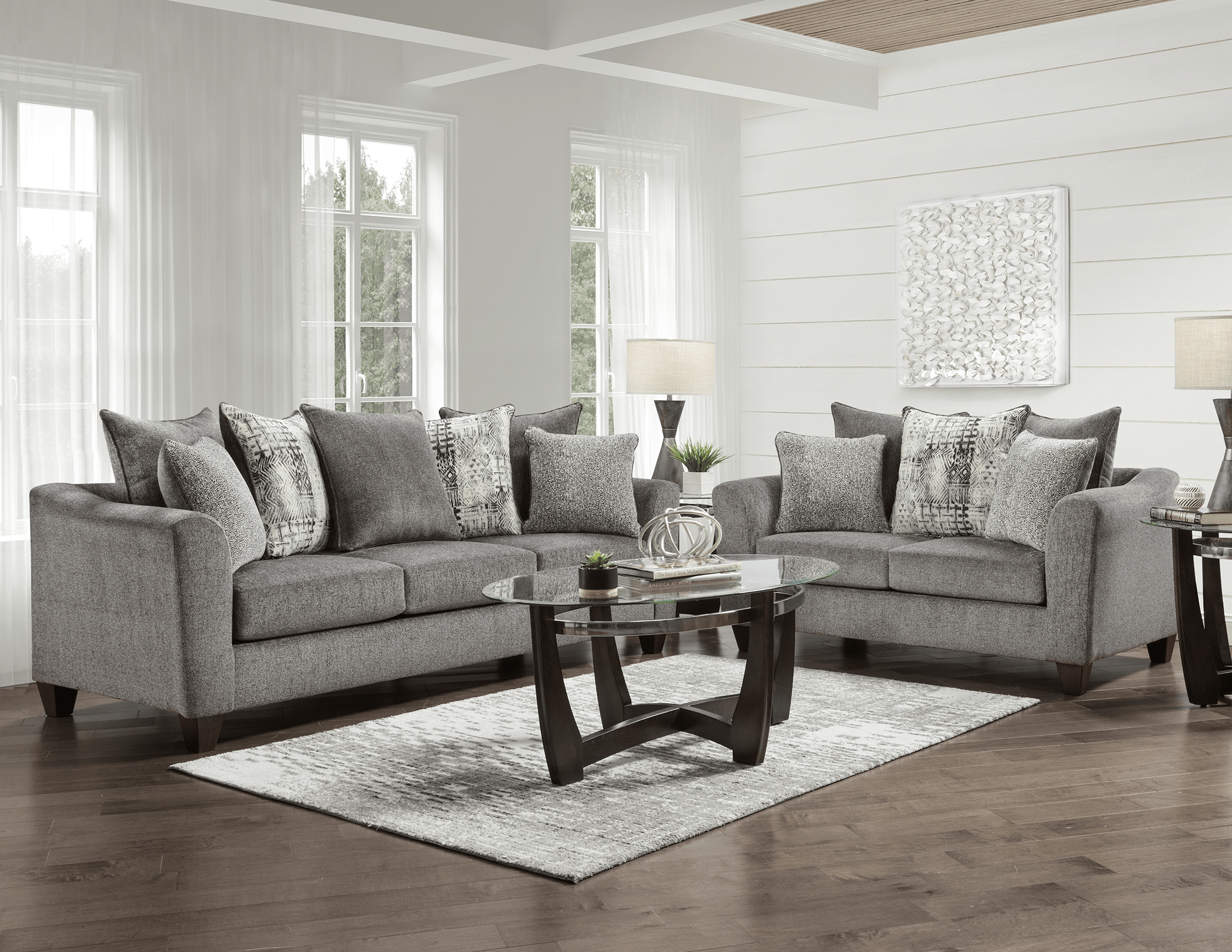 Monroe Sofa & Loveseat Collection