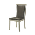 Lumina - Dining Chair (Set of 2) - Silver - Stylish Home Furniture