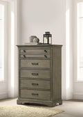 B312 - Medium Chest - Dark Ash - Stylish Home Furniture