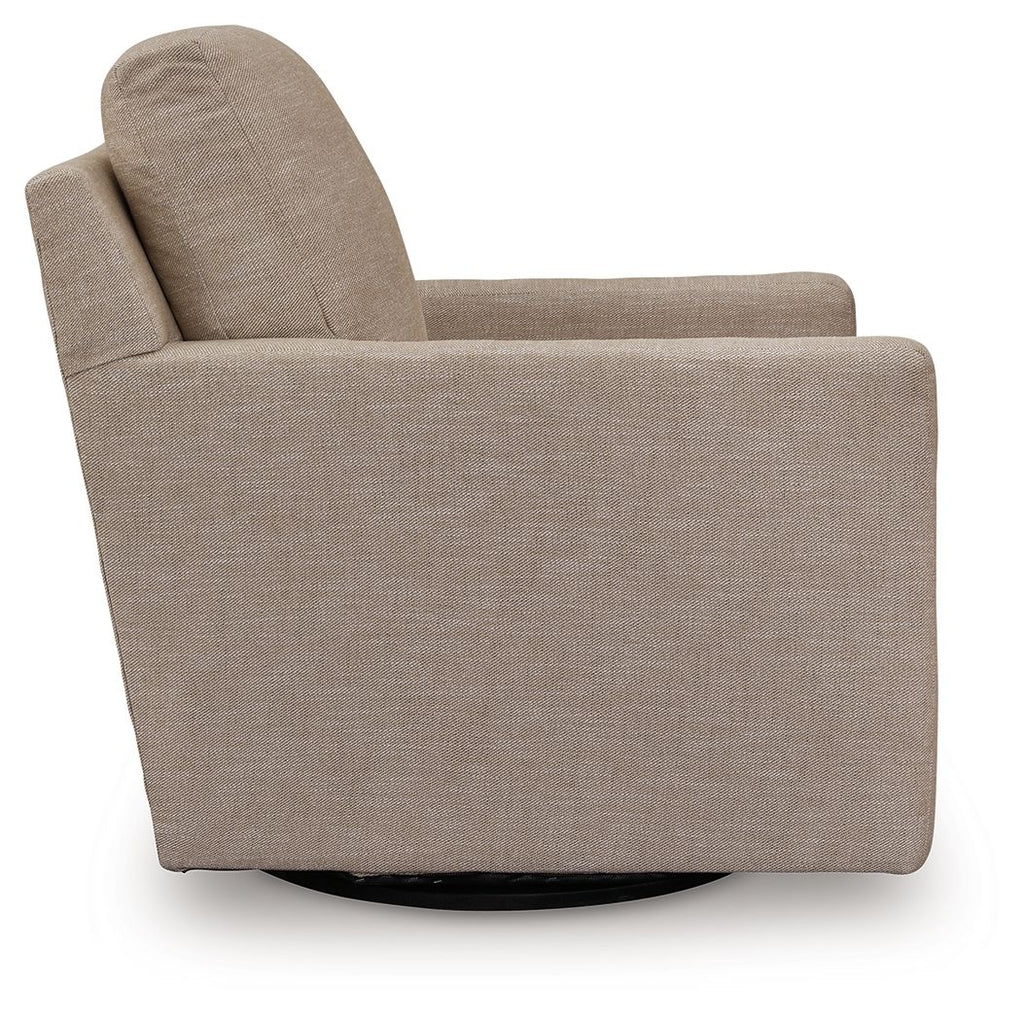 Freybourne Next-Gen Nuvella - Swivel Accent Chair - Stylish Home Furniture