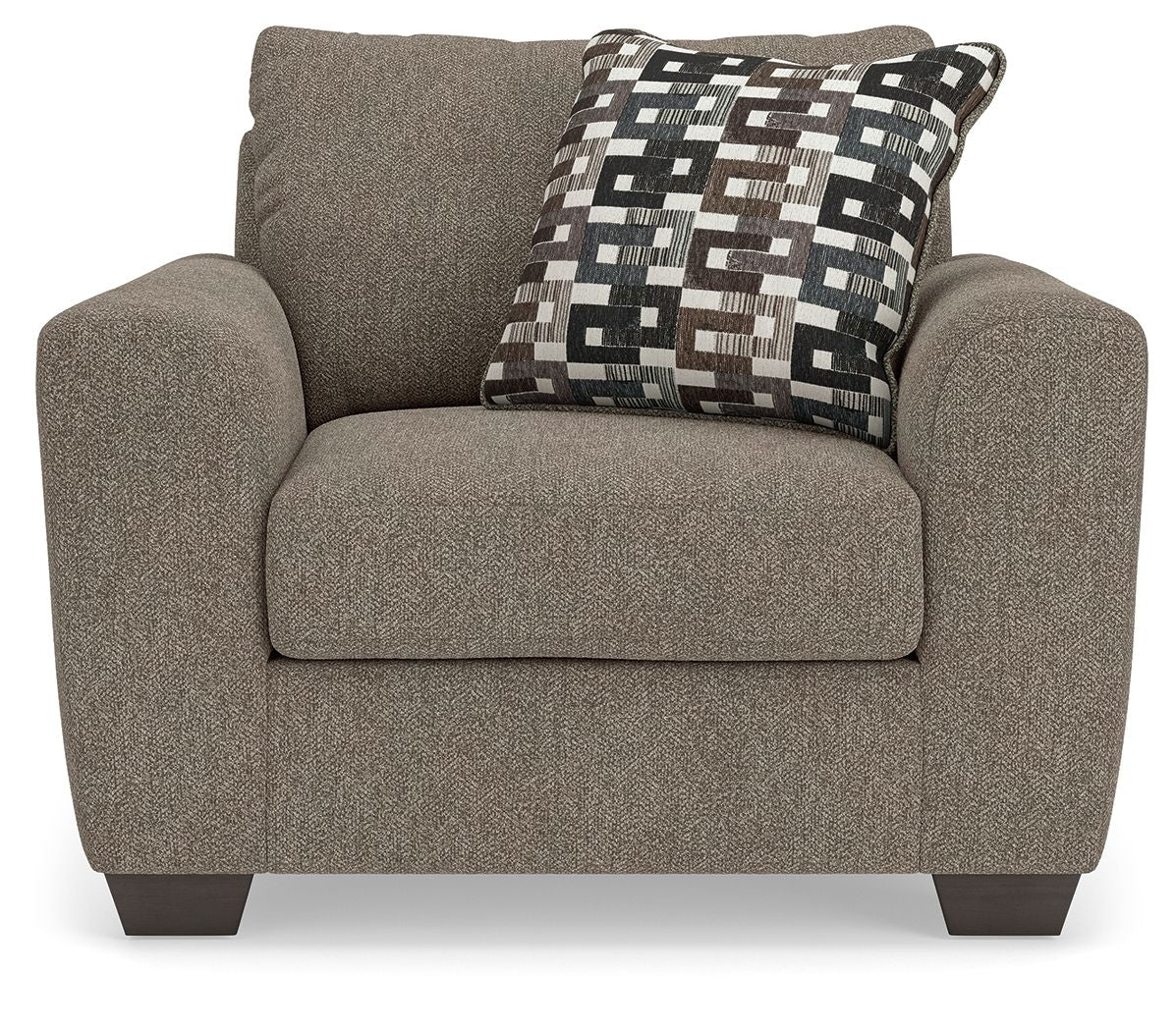 Triston-Peaks - Chair And A Half - Suede - Stylish Home Furniture
