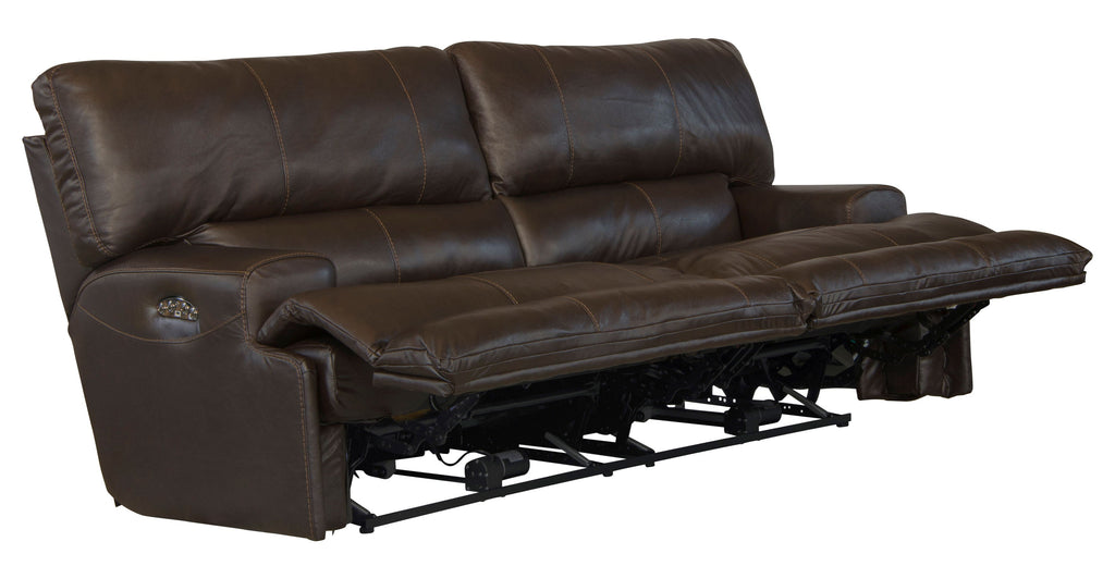 Wembley - Power Headrest Power Lay Flat Reclining Sofa - Stylish Home Furniture