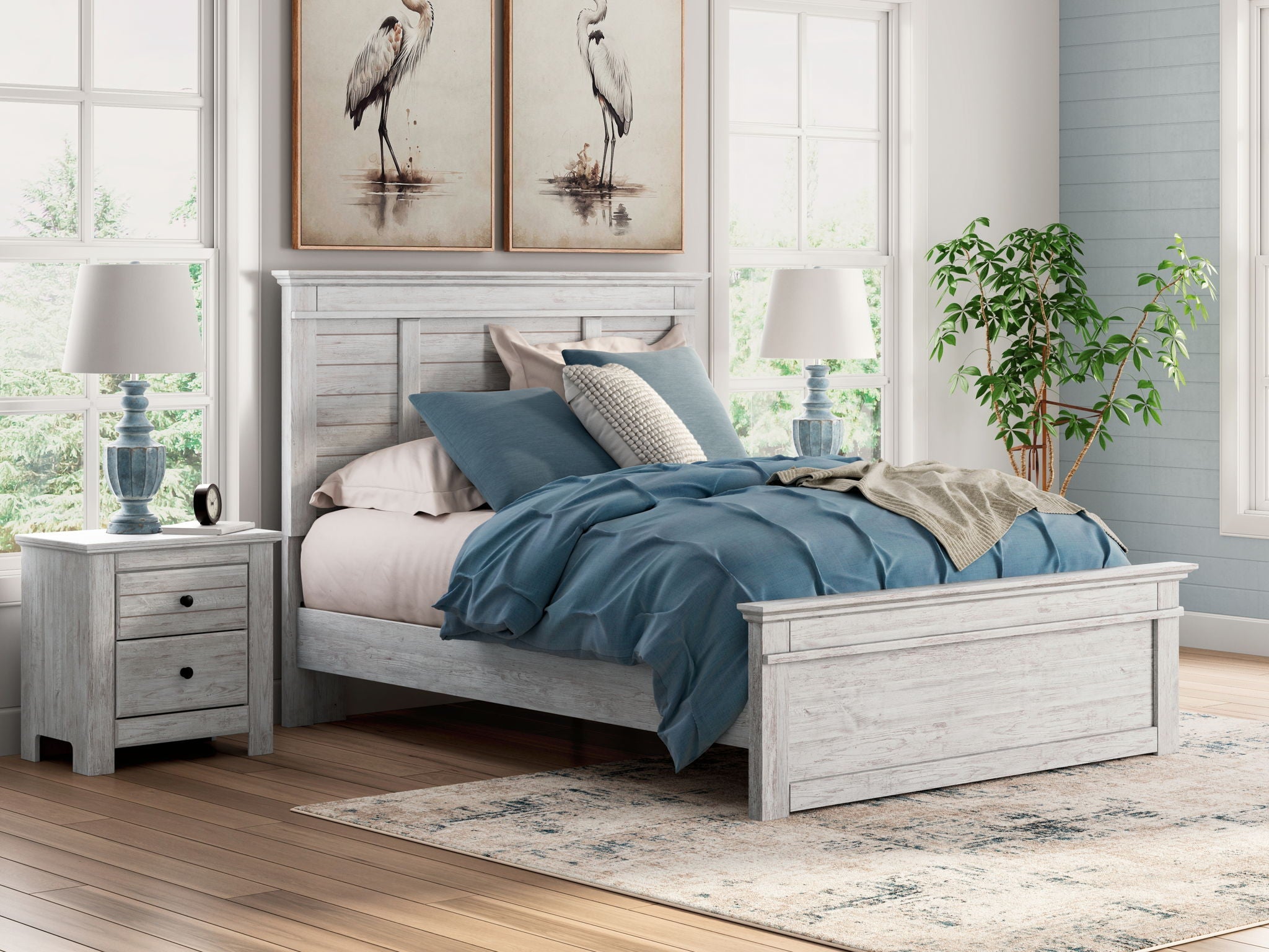 Makidern - Panel Bed - Stylish Home Furniture