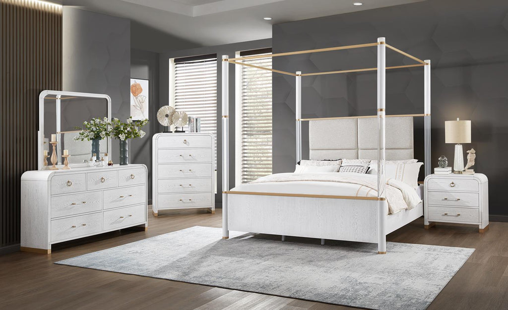 B093 - Dresser - White - Stylish Home Furniture