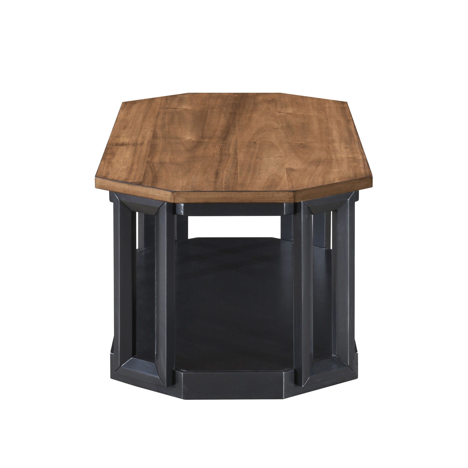 Decker - 3 Piece Occasional Set (1 Coffee & 2 End Tables) - Brown / Black - Stylish Home Furniture