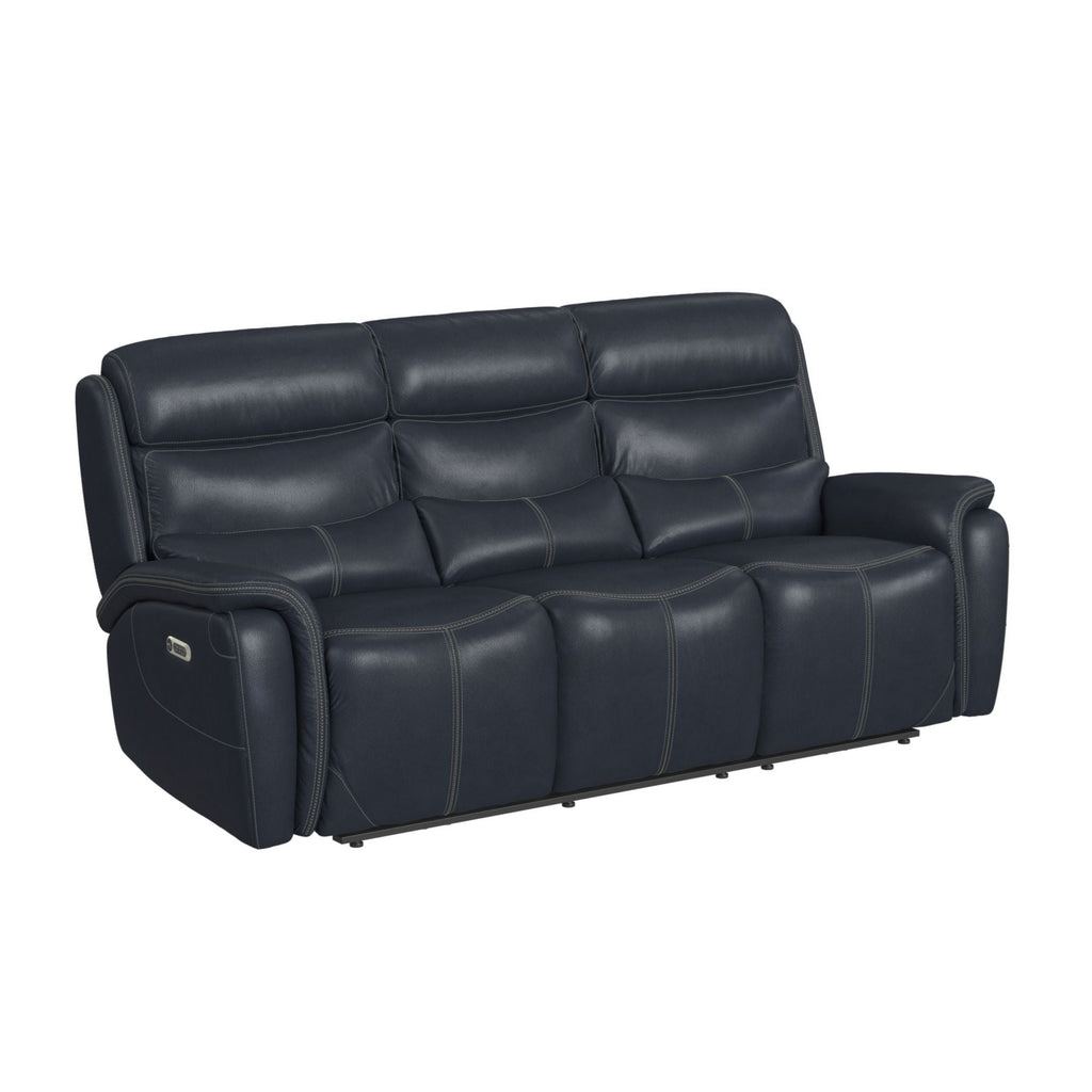 Aruba - 2 Piece Living Room Set (Sofa & Loveseat) - Pebble Navy - Stylish Home Furniture